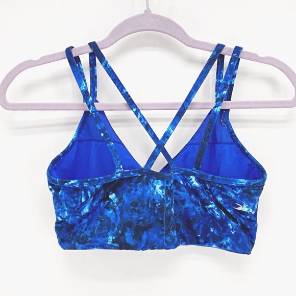 Glyder Strappy Patterned Sports Bra - Picture 4 of 9